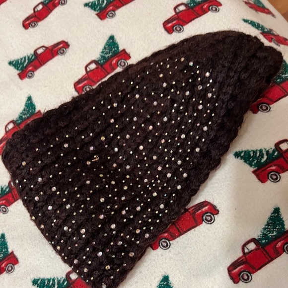 NWT brown headscarf or over ears wrap - Picture 3 of 3